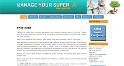 Desktop Screenshot of manageyoursuper.com.au